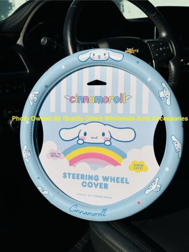 Cinnamoroll Steering Wheel Cover Fits ALL ✅ Authentic Best Gift 🎁 Ships 🚛💨🆓 - Picture 3 of 5
