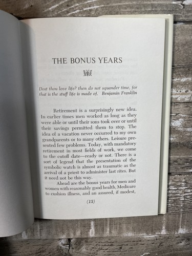 1974 Vintage Self-Help Book "Meditations For the Later Years" - Picture 8 of 11