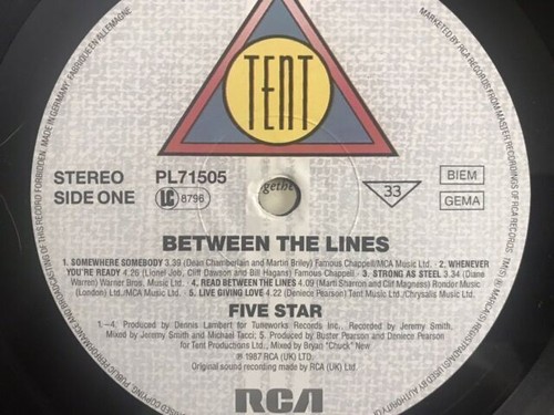 5 ( Five ) STAR - Various LPs/1 2"- Priced Individually *Part Of BUY 3 For £10* - Foto 30 di 40