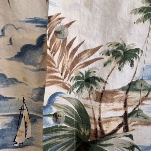 Campia Moda Gr.4XL Hawaiihemd 100% Baumwolle Made in Korea Inseln Palmen - Bild 7 von 14