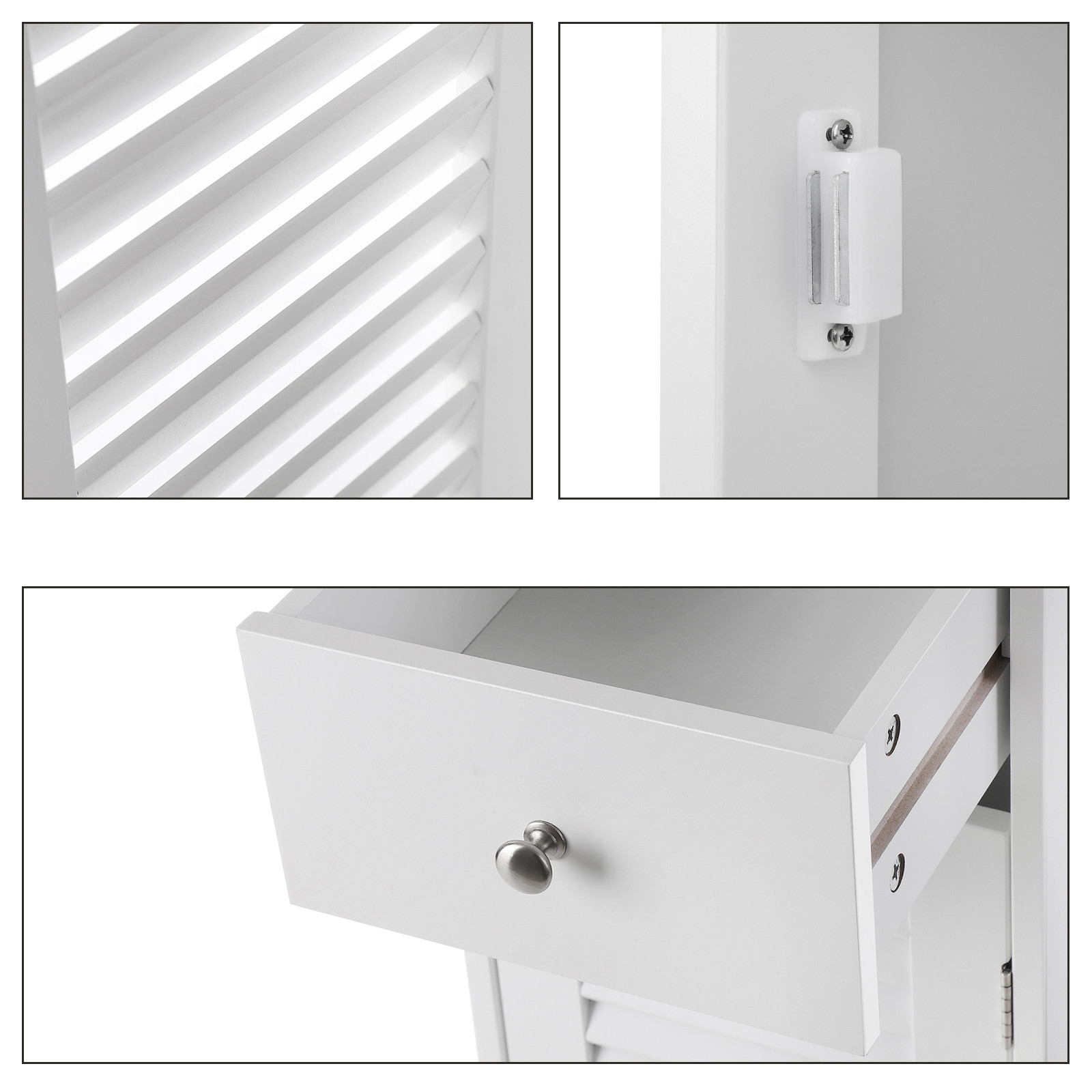 Badschrank Spiegelschrank Waschbeckenunterschrank Schubladenkommode Hängeschrank