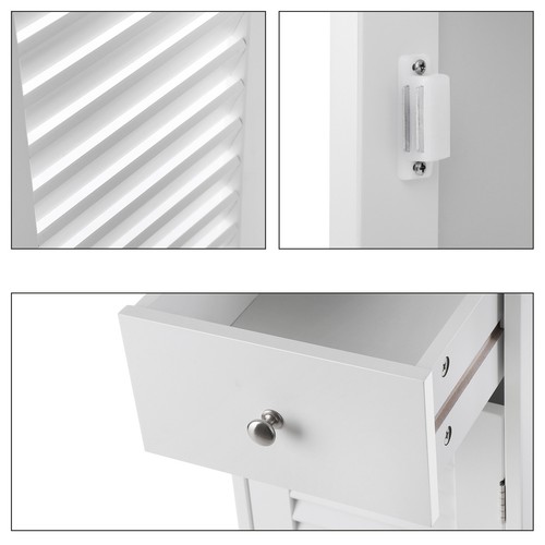 Badschrank Spiegelschrank Waschbeckenunterschrank Schubladenkommode Hängeschrank - Bild 50 von 113