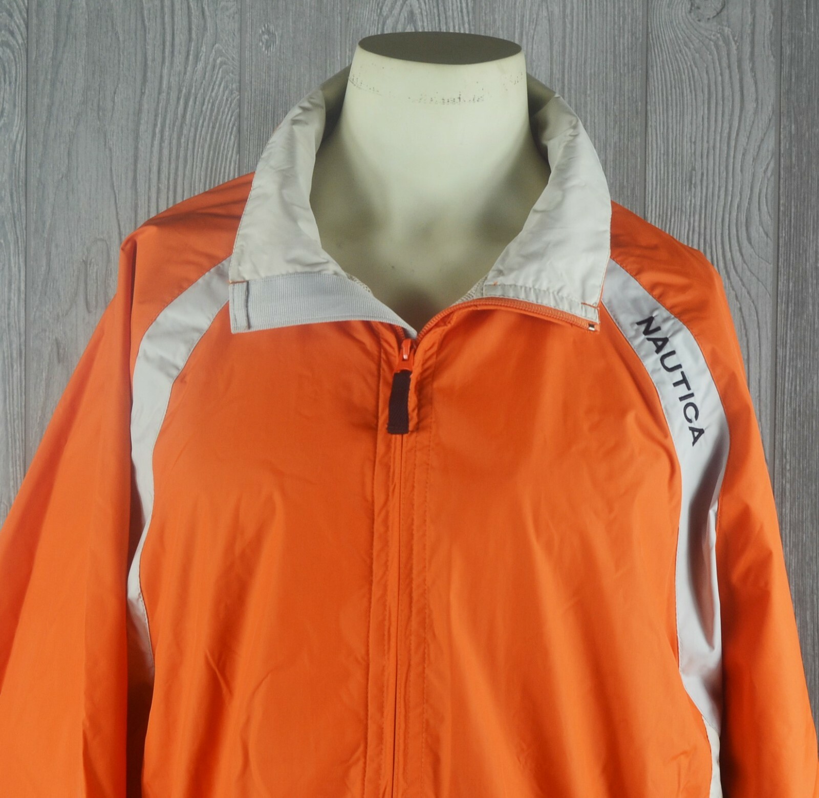 Nautica Wind Jacket Men's XL Zip Front 