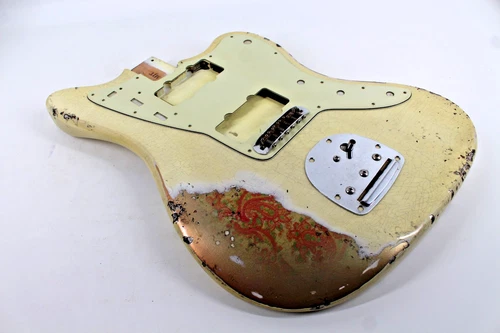 MJT Official Custom Vintage Aged Nitro Guitar Body Mark Jenny VTJ Aged Paisley