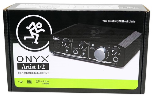 Mackie Onyx Artist 1.2 2x2 USB Audio Recording Studio Interface - Picture 10 of 10