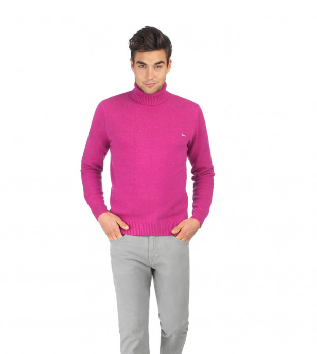 HARMONT & BLAINE MAGLIONCINO FUXIA A COLLO ALTO HRA ̶2̶4̶0̶ HARMONT & BLAINE MAGLIONCINO FUXIA A COLLO ALTO HRA ̶2̶4̶0̶