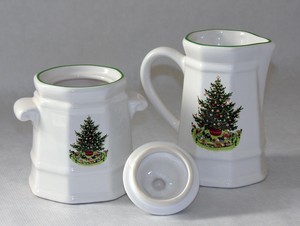 Pfaltzgraff-Christmas-Heritage-Sugar-Creamer-Set-Stoneware