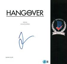 JUSTIN BARTHA SIGNED THE HANGOVER FULL SCRIPT BECKETT BAS COA JUSTIN BARTHA SIGNED THE HANGOVER FULL SCRIPT BECKETT BAS COA