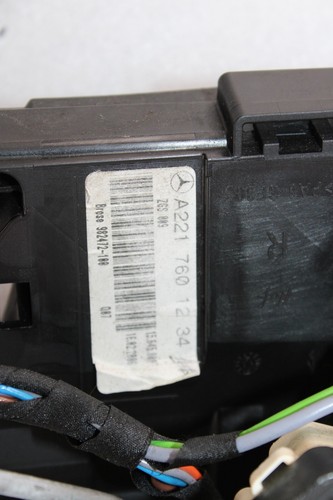 ☑️ 07-09 MERCEDES BENZ W221 S550 RIGHT PASSENGER FRONT DOOR LOCK ACTUATOR USED - Picture 14 of 16