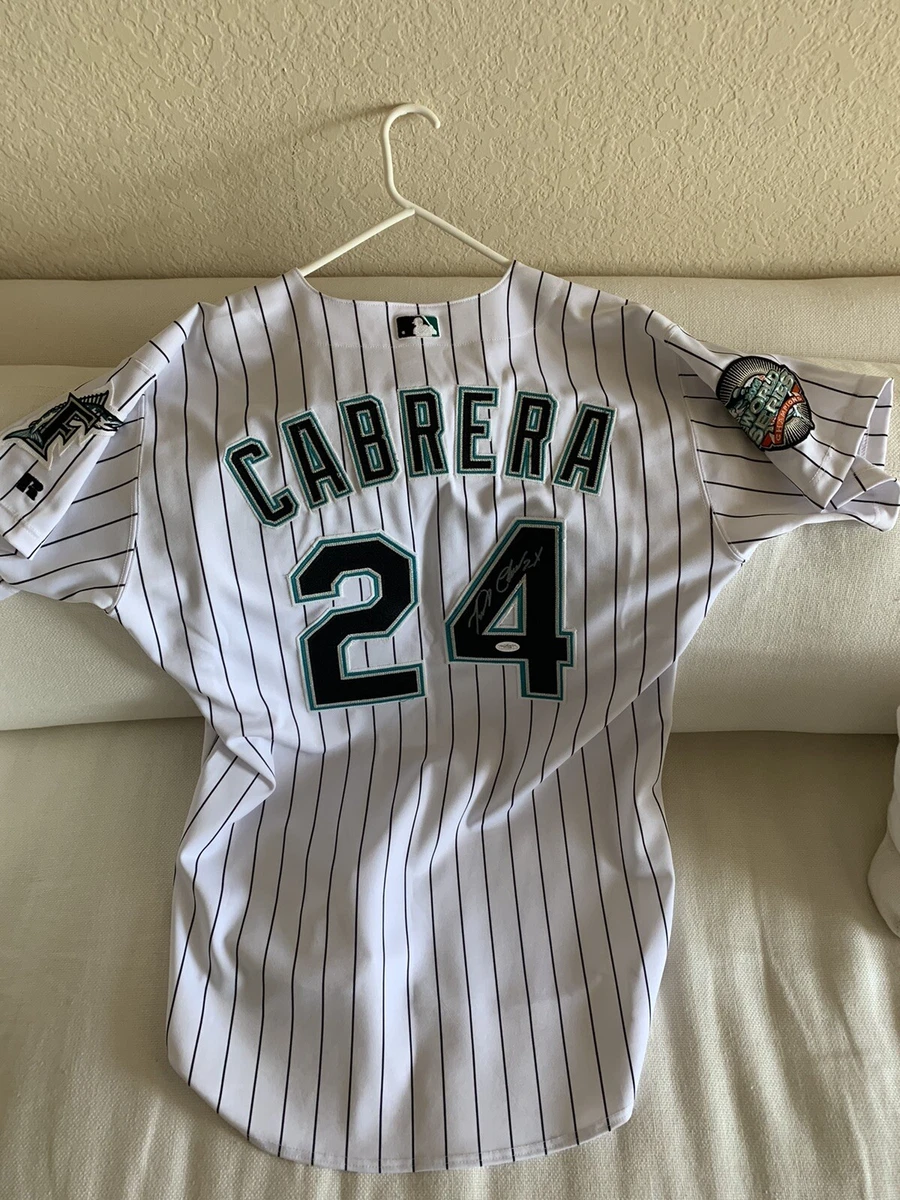 miguel cabrera game used jersey