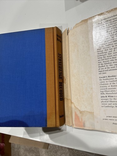 Stonehenge Decoded, Gerald S. Hawkins, 1st Ed., Doubleday - 1965. - Imagen 13 de 13