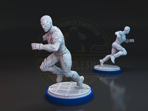 A-Train miniature for Tabletop, boardgames, dioramas, paint and display... - Imagen 2 de 5