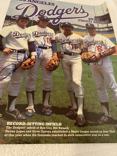 original 1979 Los Angeles Dodgers *FOLD-OUT BASEBALL PHOTO-ALBUM* Steve Garvey - Picture 4 of 12