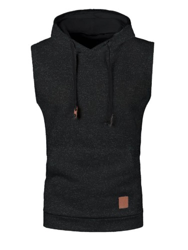 Herren Hoodie Training Weste Top Trainingsshirts Kapuze Activewear Sport Laufen - Bild 51 von 71