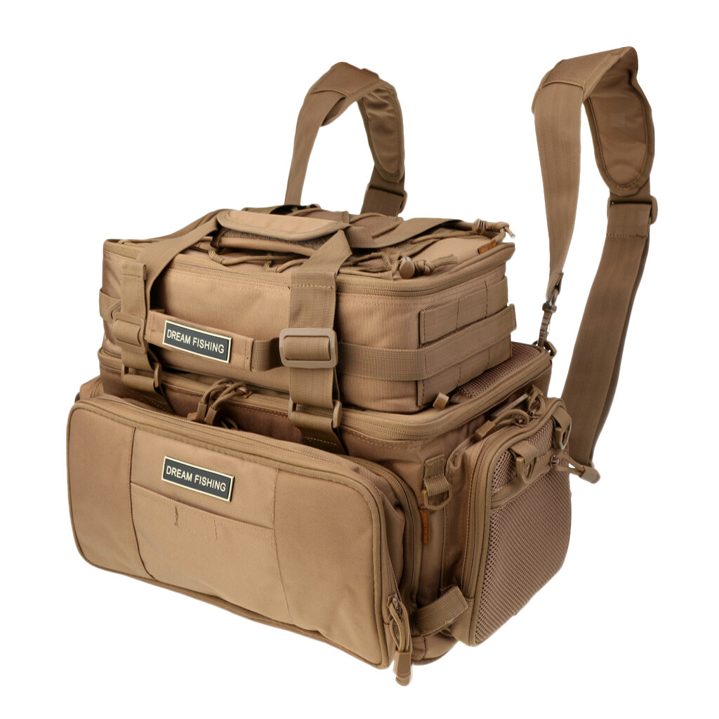 M21 multifuncional pesCoche cebo bolsa Cocheros con tackle Box caqui bolso M21 multifuncional pesCoche cebo bolsa Cocheros con tackle Box caqui bolso mejor marca