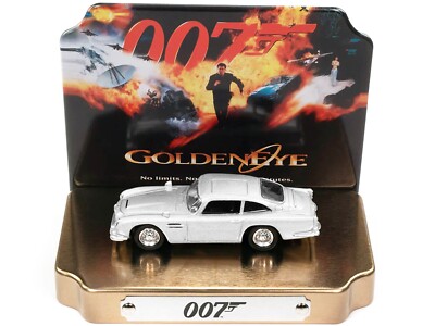 007 ジェームズ・ボンド ミニカー　Johnny Lightning ASTON MARTIN DB5 RHD 007 JAMES BOND W/ TIN DISPLAY 1/64 JOHNNY