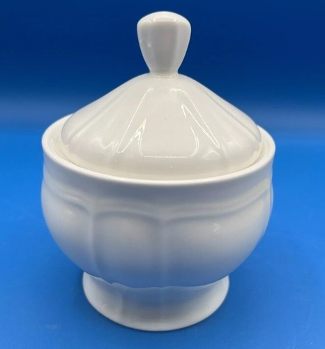 Mikasa Ultima+ Antique White HK400 Sugar Bowl, Lid & Creamer Set NWT - Picture 11 of 16