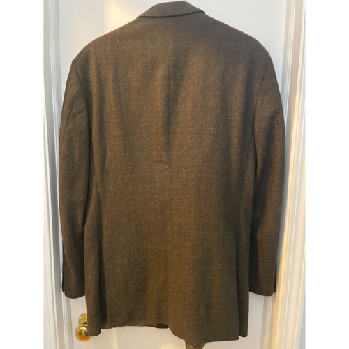 Grant Thomas lord and Taylor dark Brown men coat large 42 - Picture 6 of 12