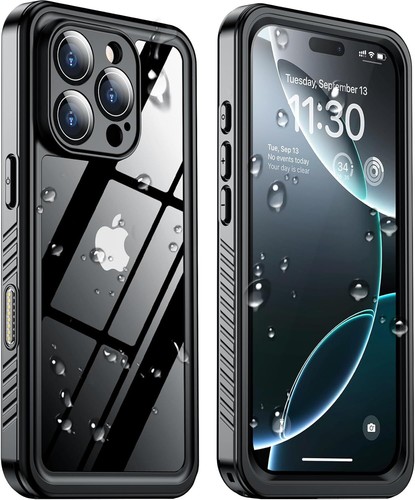 Für iPhone 16 Pro Max 15 Plus 16 Stoßfeste Hülle Wasserdicht Robust Full Cover - Bild 12 von 93