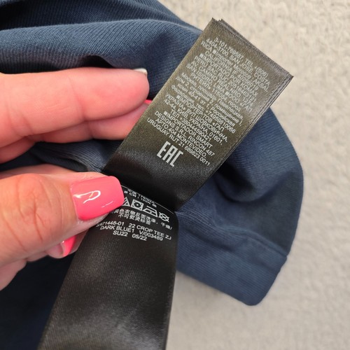 Yeezy Gap T Shirt Mens Small Blue Seamless Center Logo Engineered By Balenciaga - Picture 10 of 15
