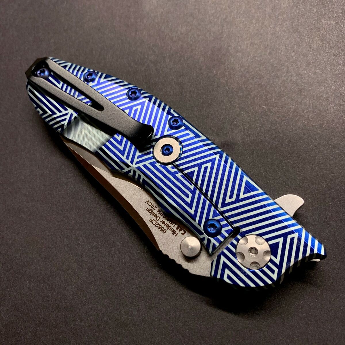 Zero Tolerance 0562CF Flipper Rick Hinderer Pln Edge
