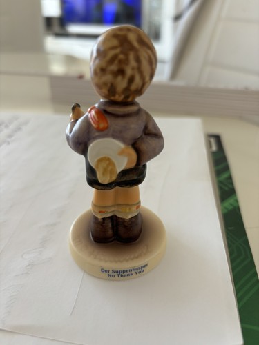 Original Goebel Figur 535/1988 Der Suppenkasper 9 cm Hoch 4,5 cm Breit Sammlung - Bild 4 von 4
