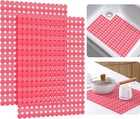 2-Pack Kitchen Sink Mat PVC Eco-Friendly Adjustable Sink Protector | Sink lin...