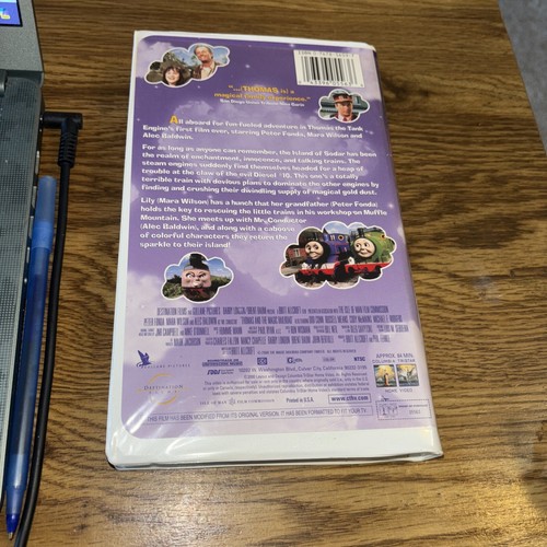 Thomas and the Magic Railroad VHS 2000 Clamshell Mara Wilson, Peter fonda - Picture 3 of 6