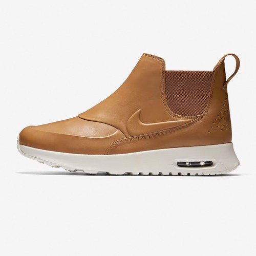 $150 LINEA DONNA STIVALI AIR MAX THEA MID ALE MARRONI TAGLIA 8 859550 200 NUOVI - Foto 1 di 7