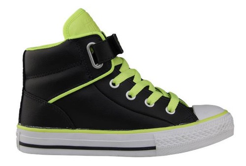 CONVERSE TRAINERS, JUNIORS, CT PC LOOPBACK, BLACK, LEATHER TRAINERS, UK 5 to 5.5 - Picture 8 of 8