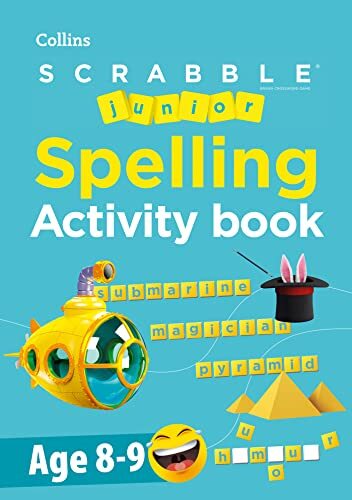 SCRABBLE Junior Spelling Activity Book Age 8-9 by Collins S... - - Image 4