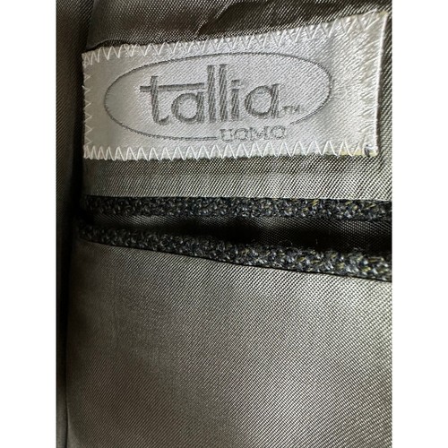 Men's 100% Pure Wool Sport Coat Blazer Jacket Gray Size 44R Regular Classic - Picture 3 of 7