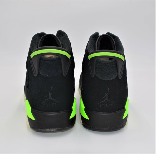 NEW AIR JORDAN 6 RETRO GS SHOES SIZE 6Y WOMEN'S SZ 7.5 ELECTRIC GREEN 384665-003 - Picture 5 of 6