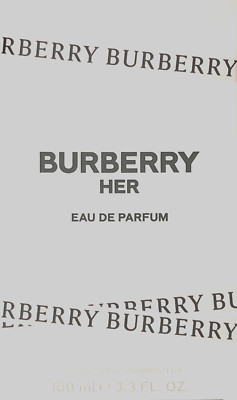 BURBERRY HER Eau De Parfum Spray FOR WOMEN 3.3 Oz 100 ml BRAND