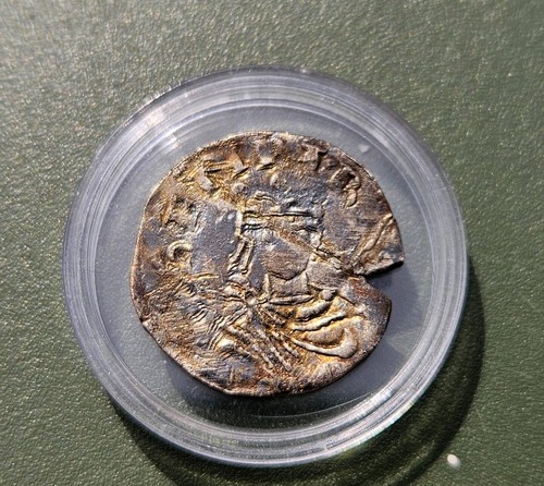 Henry I silver Penny - Quatrefoil Piles 1100-1135 AD Norman Anglo Saxon coin - Picture 8 of 10