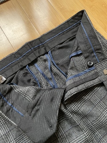 Moss Bros Check Trousers Size 30R - Picture 8 of 8