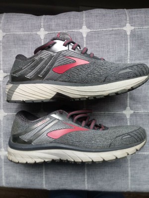 Brooks Adrenaline GTS 18 Womens Running Shoes Size 8 D Gray/Pink/Silver | eBay