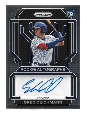 Greg Deichmann AUTOGRAPH RC Chicago Cubs 2022 Panini Prizm #RA-GD AUTO Baseball 