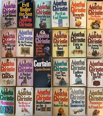Poirot/Marple Agatha Christie BUY AS MANY GOOD CLEAN PB PAY ONLY $5.00 2 SHIP 10