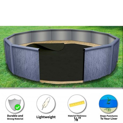 Rhino Pad Above Ground Swimming Pool Liner Shield Protector (Choose Size)