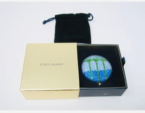 RARE~ NIB FULL/UNUSED Estee Lauder "CRYSTAL PALM BEACH TREES" Powder Compact