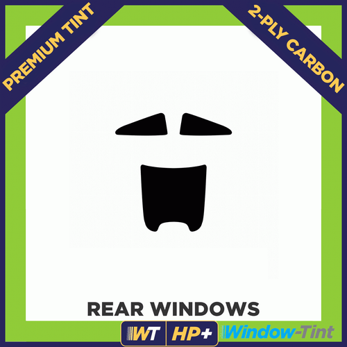 For Aston Martin Vanquish V12 01-07 Carbon Pre Cut Window Tint 5% Limo 2-ply HP+ - Picture 2 of 10