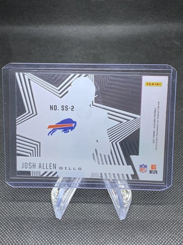 2021 Panini Illusions Football - JOSH ALLEN SHINING STARS #SS-2 Buffalo Bills - Picture 2 of 2
