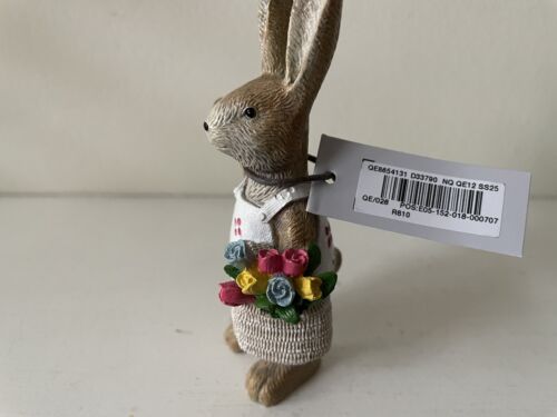 Next Rosie Rabbit Spring Flowers and Pumpkin Collectable Ornaments - New - Picture 3 of 12
