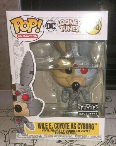FUNKO POP FYE EXCLUSIVE - LOONEY TUNES - WILE E. COYOTE AS CYBORG #846