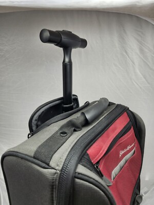 Eddie Bauer キャリーカート① Eddie Bauer Rolling Wheeled Luggage Carry On Telescoping