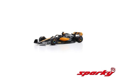 1:64 2023 Oscar Piastri -- Las Vegas GP -- #81 McLaren MCL60 -- Spark F1 - Picture 5 of 6
