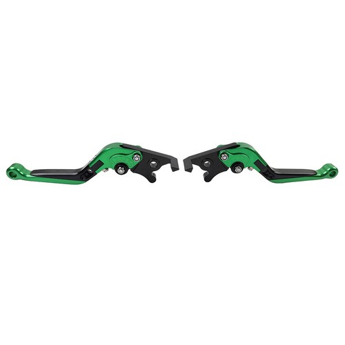 Leva frizione freno estensibile pieghevole verde per DAYTONA 675 R SPEED TRIPLE R - Foto 4 di 11