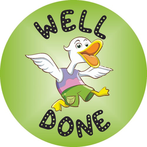 x 175 Well Done Reward Stickers School Teachers, Parents and Nursery Doctor 37mm - Picture 2 of 6
