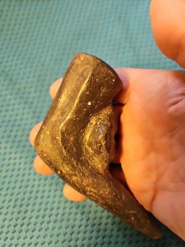 Rare Antique Native Soapstone Carving Pipe (Eskimo Inuit?) 3"×5" - Picture 8 of 14